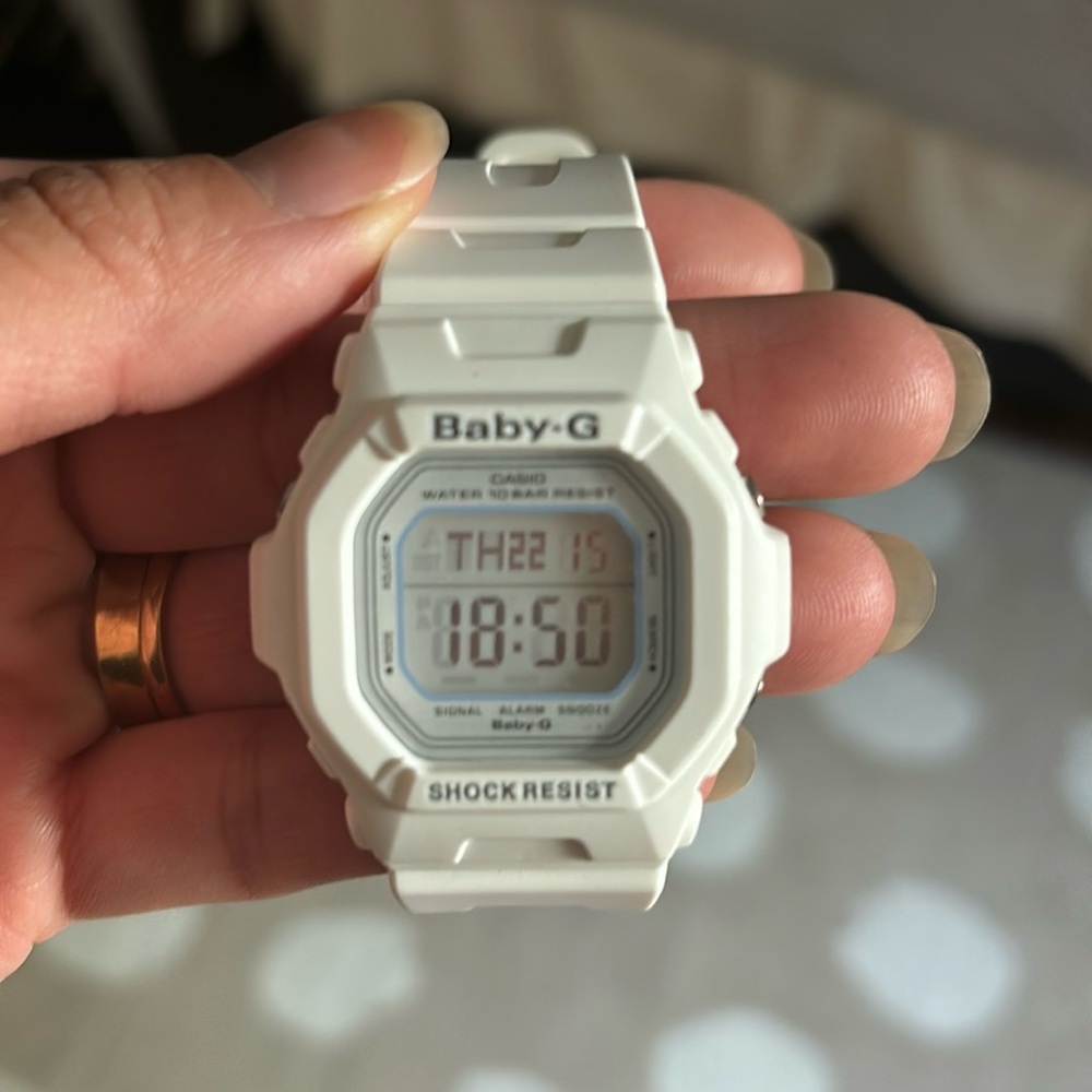 Sold - Baby G Casio Watch - White